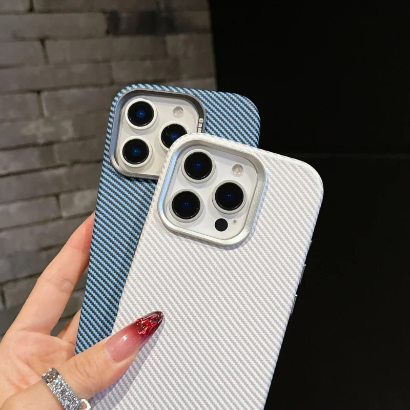 

for iPhone 17 Pro Max Case, Compatible with MagSafe, Ultra-Slim Case with Caseless Touch Feeling,Aramid Fiber Woven