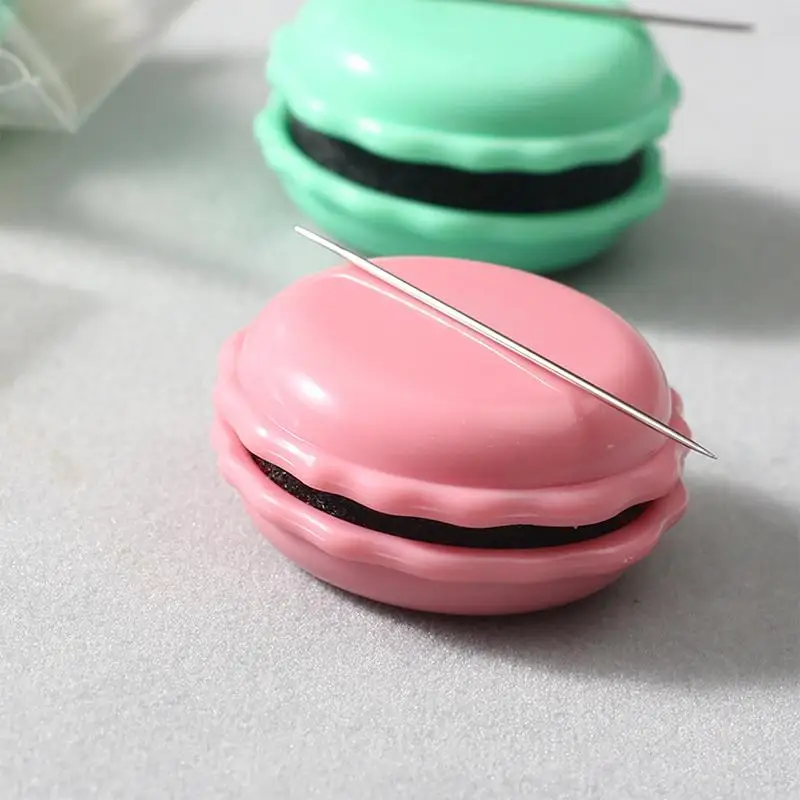 Needle Minder Magnet Magnetic Pin Holder Macaron Needle Holder Magnetic Needle Minder Needlework Embroidery Accessories