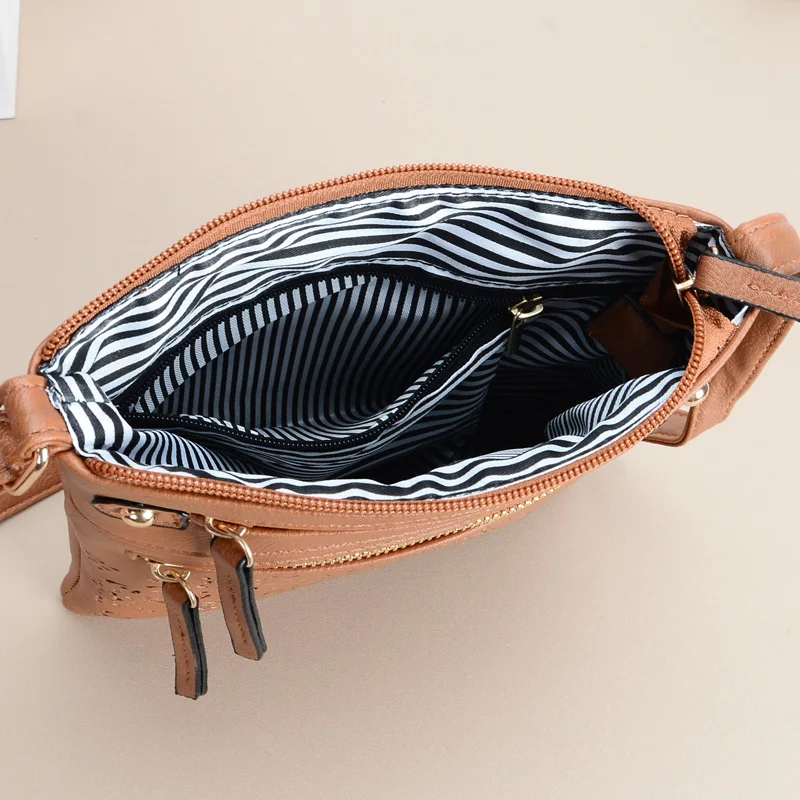 Hollow Out Flower Crossbody Bags For Women Vintage Casual PU Shoulder Bag Handbags For Daily Used & Gift