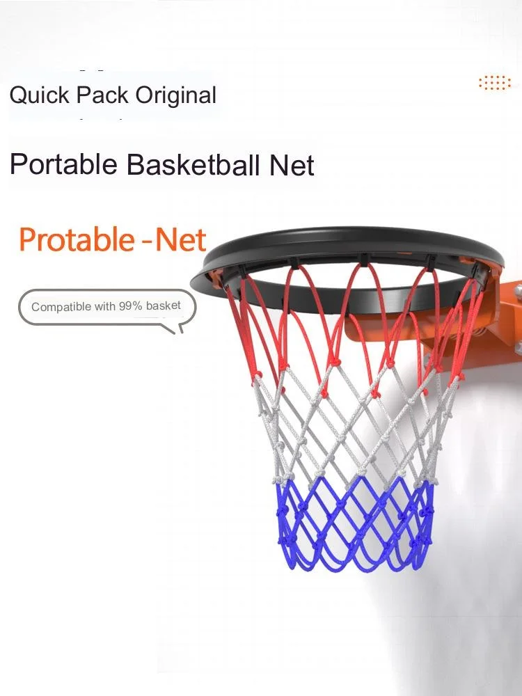 

PU Portable Basketball Net Frame Indoor and Outdoor Removable Professional Basketball Net Portable Carryable Removable Net Frame