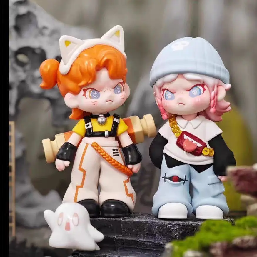 DORA No Taboo-serie vijf generatie blinde doos trendy pop ornament internet beroemdheid handgemaakte collectie auto ornament cadeau