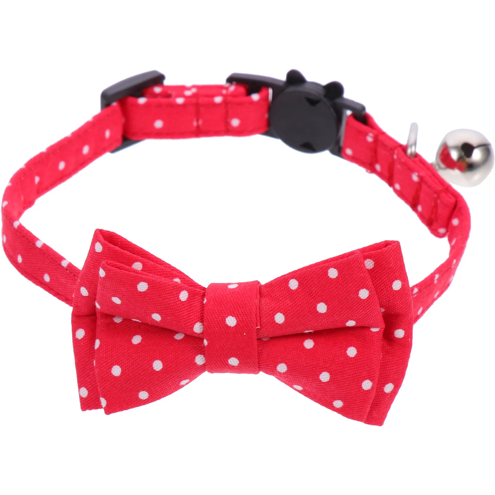 

Pet Dog Bow Tie Collar Adjustable Cotton Cotton Collar with Bell for Festival Party Pet Accessories Collars for Small Dogs