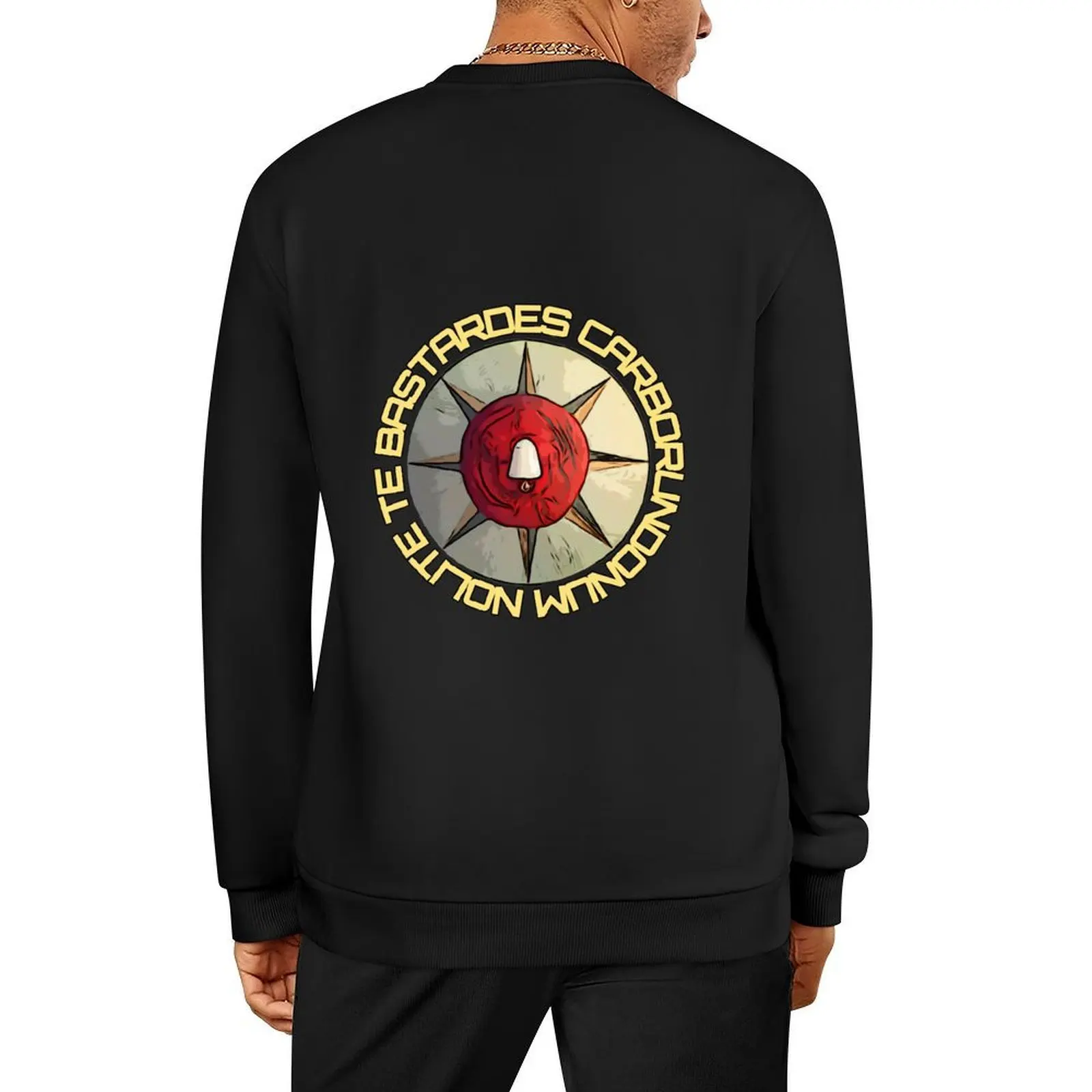 

The Handmaids tale NOLITE TE BASTARDES CARBORUNDONUM Pullover male clothes anime clothing men clothes new in sweatshirts