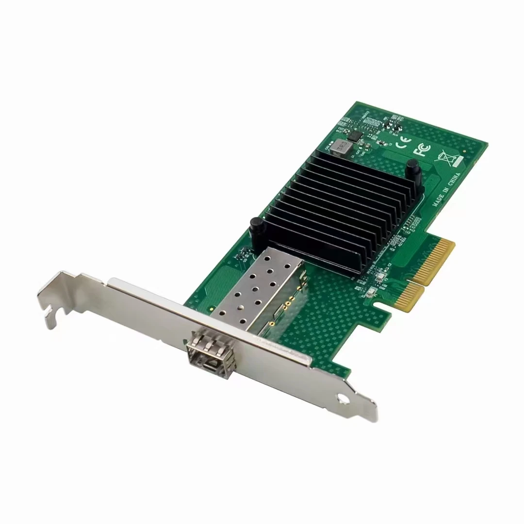 X520-SR1 10G SFP+ Server Fiber Optic Network Card 82599EN Chip PCIE X4 Single Optical Port Network Card