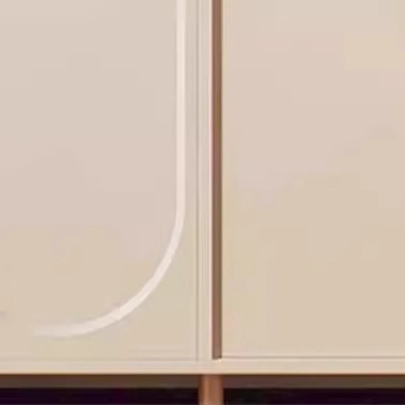 خزانة جانبية لتناول الطعام على الطراز الكريمي، خزانة شاي متكاملة، خزانة غرفة المعيشة، خزانة المطبخ المنزلية، خزانة تخزين