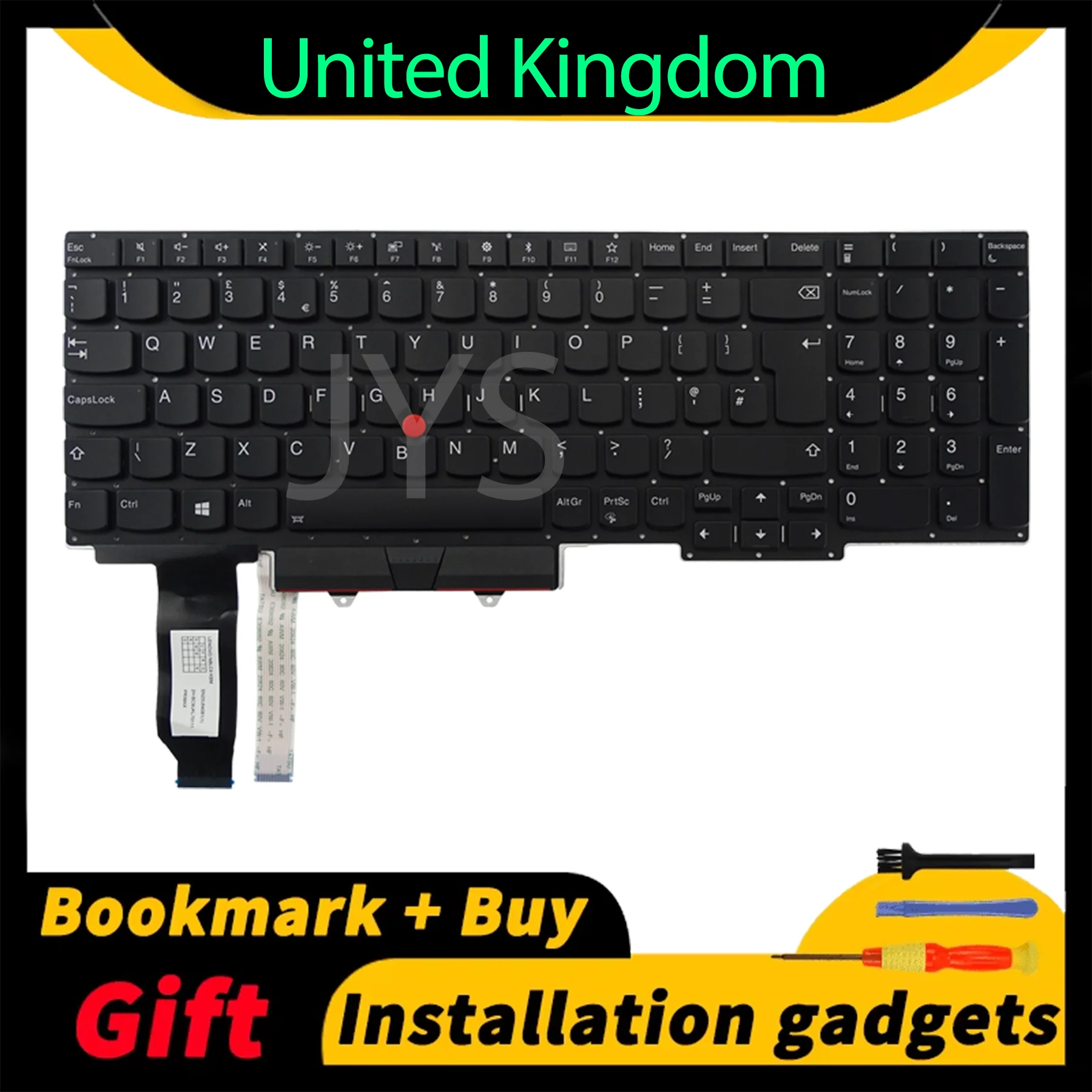 Korean Latin Spanish Norwegian Portuguese Russian Swedish Slovenia Turkish UK US for Lenovo ThinkPad E15 Gen1 backlit keyboard