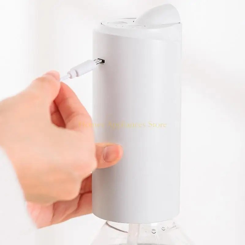 مضخة زجاجة ماء محمولة D0AB مضخة مياه الشرب التلقائية لمياه المياه من أجل ث/USB شحن موزع الشرب
