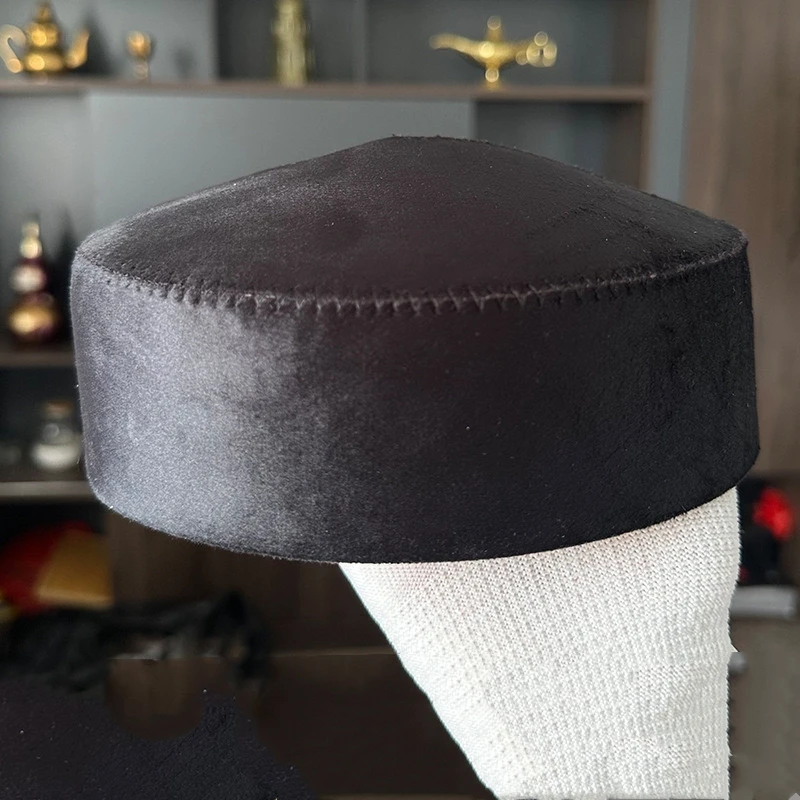 Casquettes musulmanes pour hommes et femmes, chapeau en coton Colthing, turban juif, hijab islamique, kippa de dinde, livraison gratuite, automne et hiver 03433