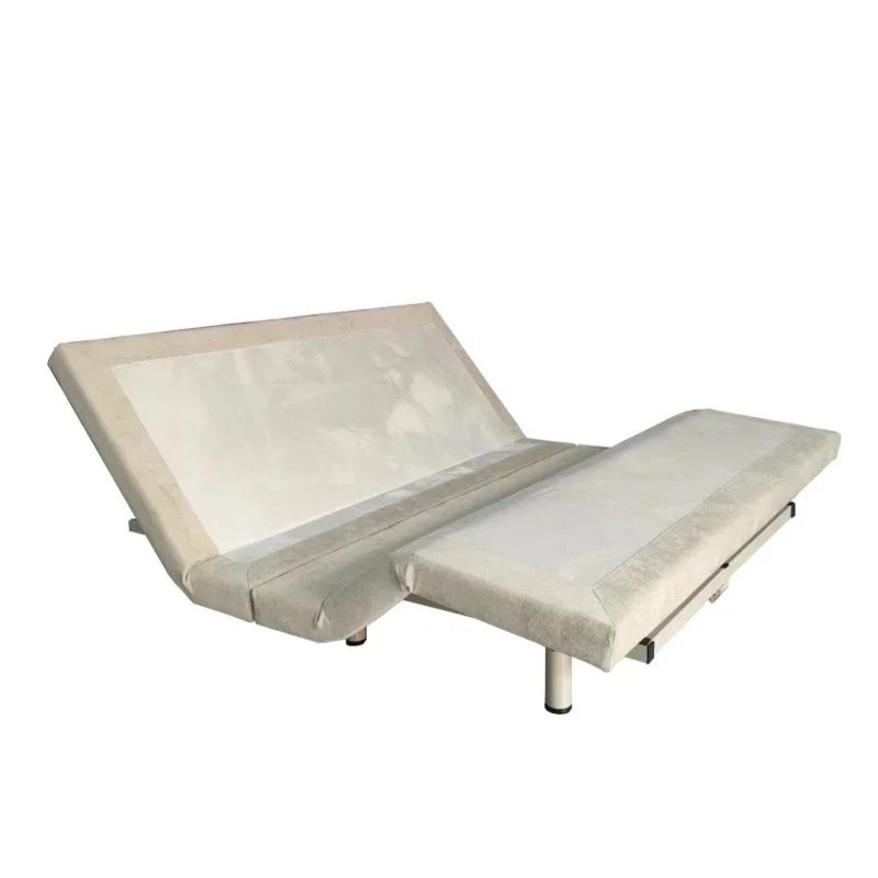 Electric bed frame with soft bag intelligent function bed