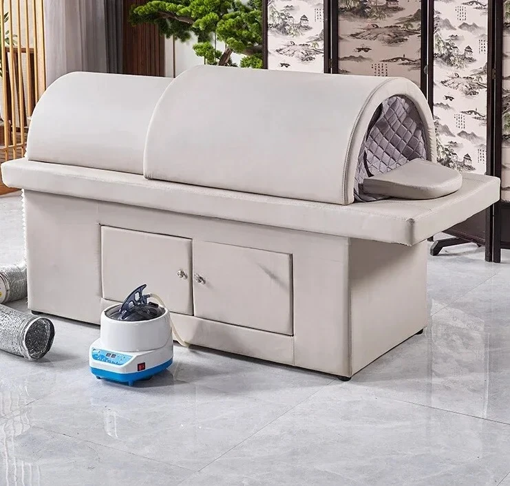 

Fumigation Moxibustion Foldable Bed Special Sweat Steaming for Beauty Salon Home Whole Body Physiotherapy