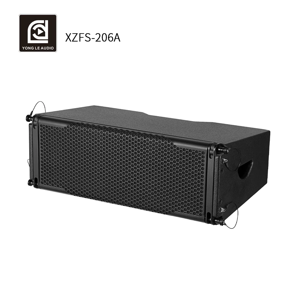 Professional 6 Inch Outdoor Waterproof Line Array Full-Range Speaker Cabinet Professional Line Array Speakers