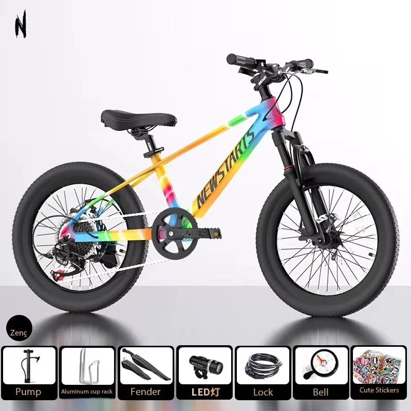 

Airo Vibrant 7-Color Magnesium Alloy Youth Mountain Bike for Kids & Students Outdoor Riding