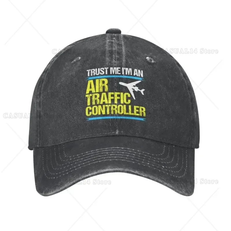 

Fashion Cotton Trust Me I'm An Air Traffic Controller Baseball Cap Women Men Breathable Flight Control Dad Hat Sun Protection