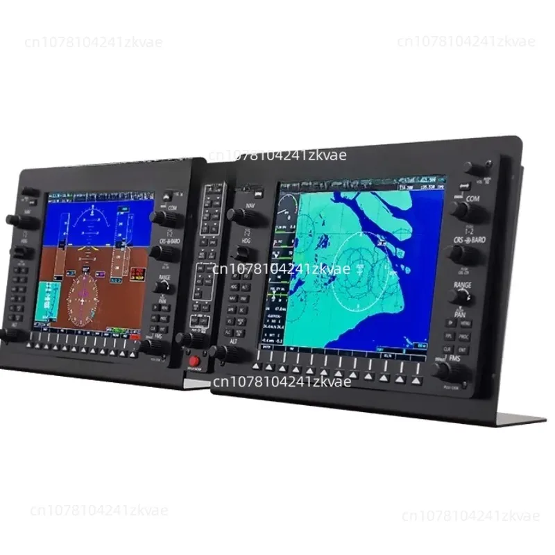 P3D Microsoft Simulated Flight G1000 Integrated Aerophone Display Panel 10.4-Inch Meters Display xplan/FSX/MSFS2020