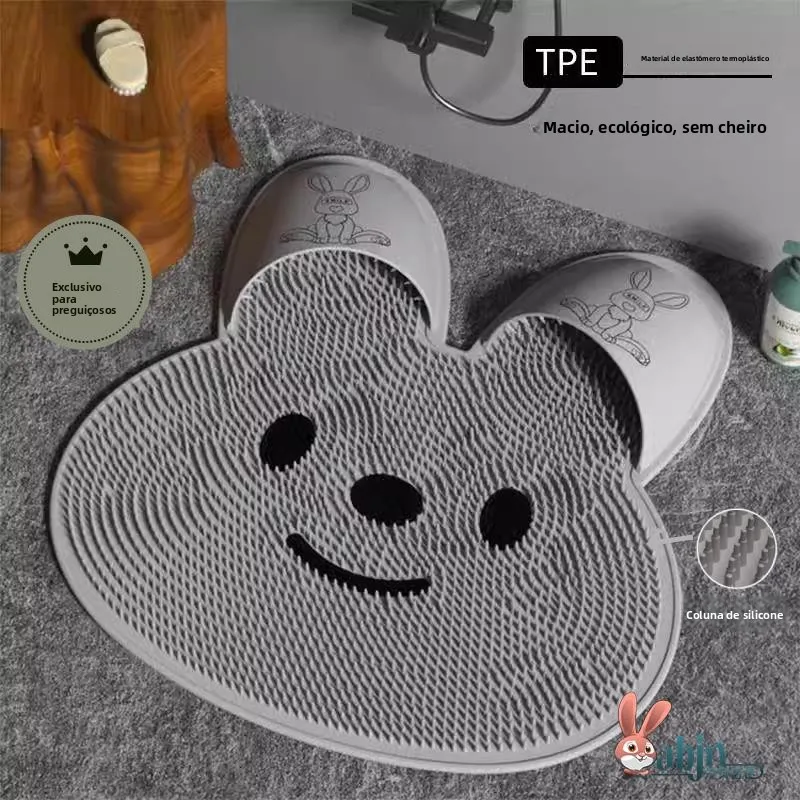 rabbit-silicone-massage-mat-bathroom-anti-slip-pad-exfoliating-foot-scrubber-shower-room-floor-mat-personal-hygiene-tool