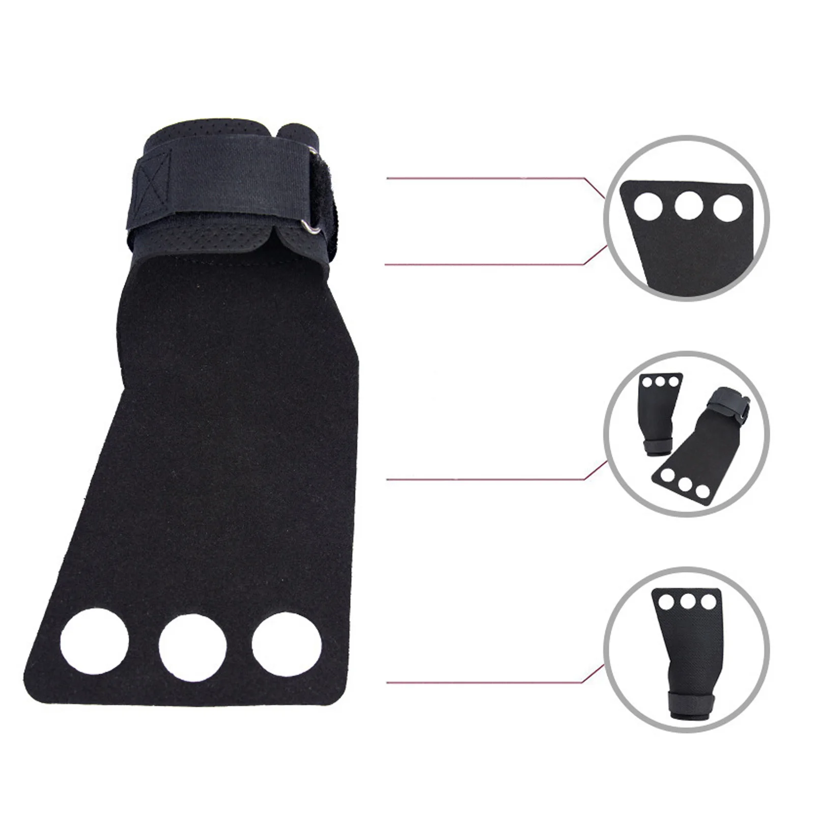 1 пара защитных накладок для ладоней - нескользящие сетчатые перфорированные накладки для защиты рук при фитнесе, поднятии тяжестей и тренировках, аксессуар для ладоней 1 пара защитных накладок для ладоней - нескользящие сетчатые перфорированные накладки для защиты рук при фитнесе, поднятии тяжестей и тренировках, аксессуар для ладоней