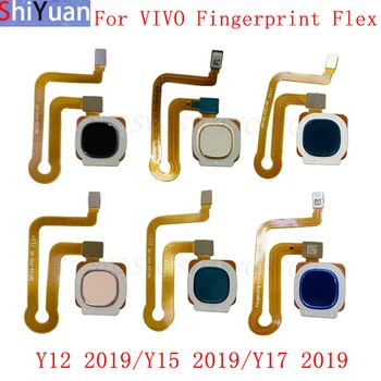 VIVO Y12 Y15 Y17 için parmak izi sensörü düğmesi Flex kablo şerit 2019 anahtar dokunmatik sensör Flex yedek parçalar