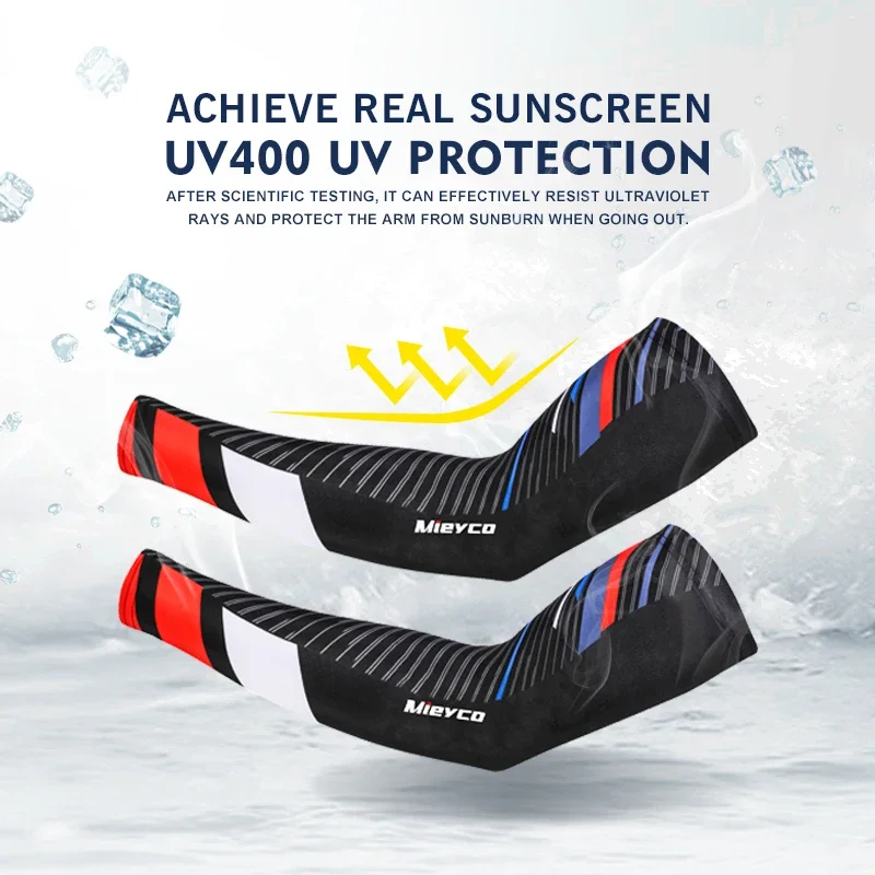 

Ice Sleeves Men's Sun Protection Sleeves Women's Summer Sun Protection Sleeves Ice Silk Sleeves Outdoor Cycling Gloves Arm