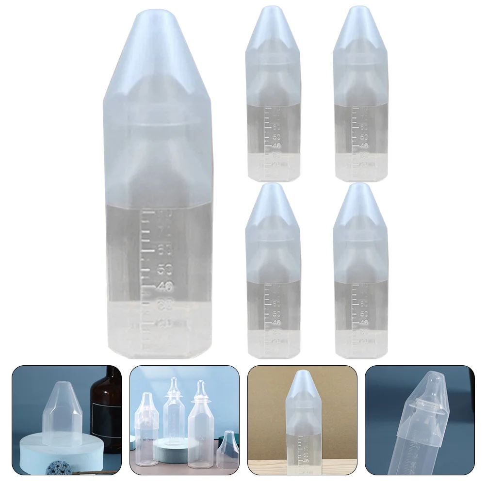 5 Set Disposable Feeding Bottle Baby Pacifiers Travel Water Products Once-off Infants Newborn Milk Kitten