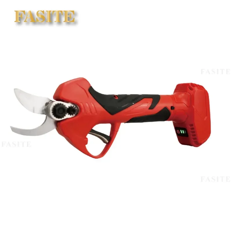 For Fruit Tree Electric Pruning Shears Rechargeable Lithium Battery High Power Garden Pruning Machine Cordless Gardening Tool