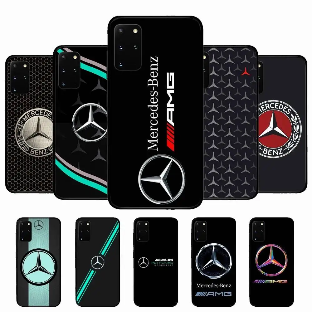 

Car M-Mercedes-Benz Phone Case For Samsung S 24 Fe 25 Ultra Plus 20 Lite 21 30 22 23 24 22 Ultra 5G Fundas
