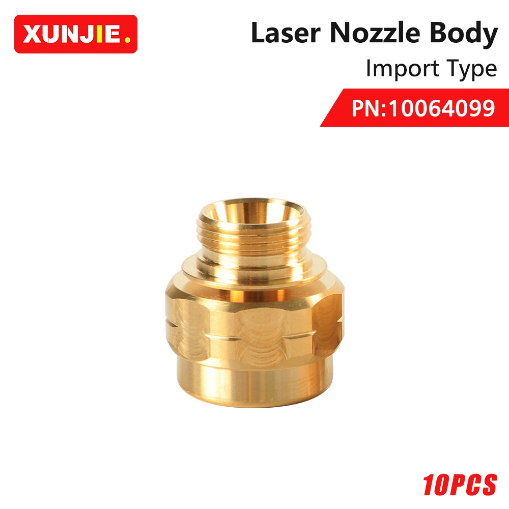 XUNJIE 10pcs/lot BY 10064099 Nozzles Body Nozzles Holder Copper Housing Machine Replacement Parts & accessories