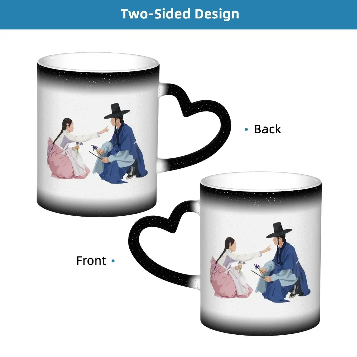Hot TV Series Love Couple Bon Appetit Your Majesty Mug Funny Ceramic Coffee Cups Tea Mugs Milk Cup Drinkware Gift for Friends