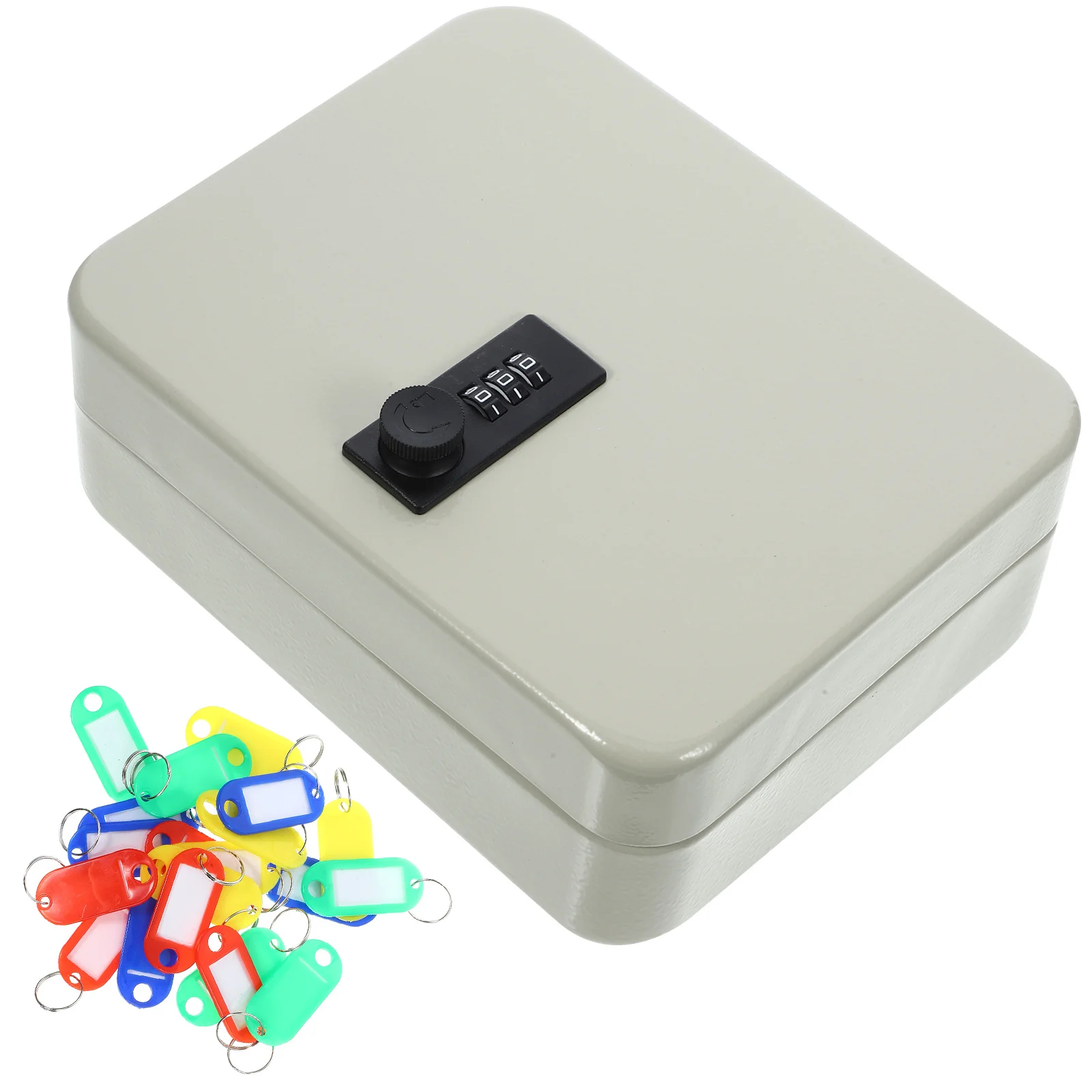 1Set المهنية مفتاح المنظم الحائط خزانة الأمن صندوق حديد خزانة المفاتيح الحائط #3