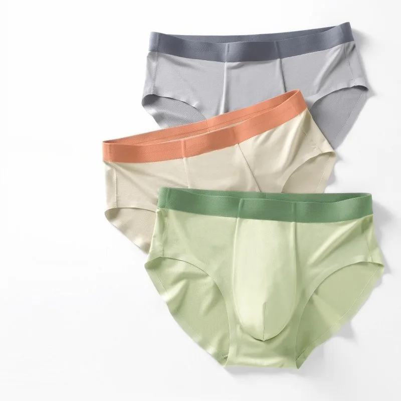 

Soft Modal Briefs Men's U Bulge Pouch Underwear Autumn Winter Panties Male Breathable Antibacterial Knickers Comfy Sports Shorts