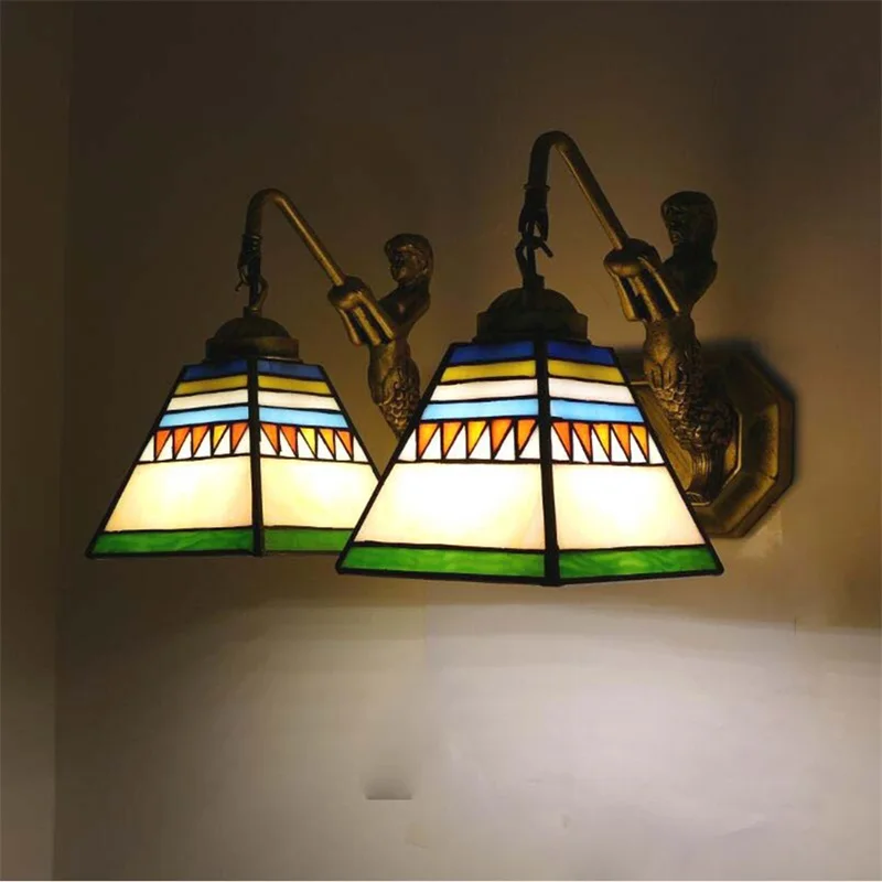 BERTH-candelabros de pared Retro, lámpara LED moderna, accesorio interior para el hogar, dormitorio, sala de estar