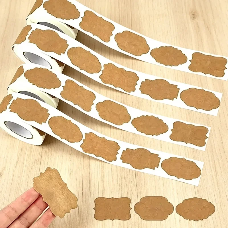 Self-adhesive Labels Spice Jars Stickers Kitchen Labels Special Decorations Vegetable Storage Stickers PTZ004