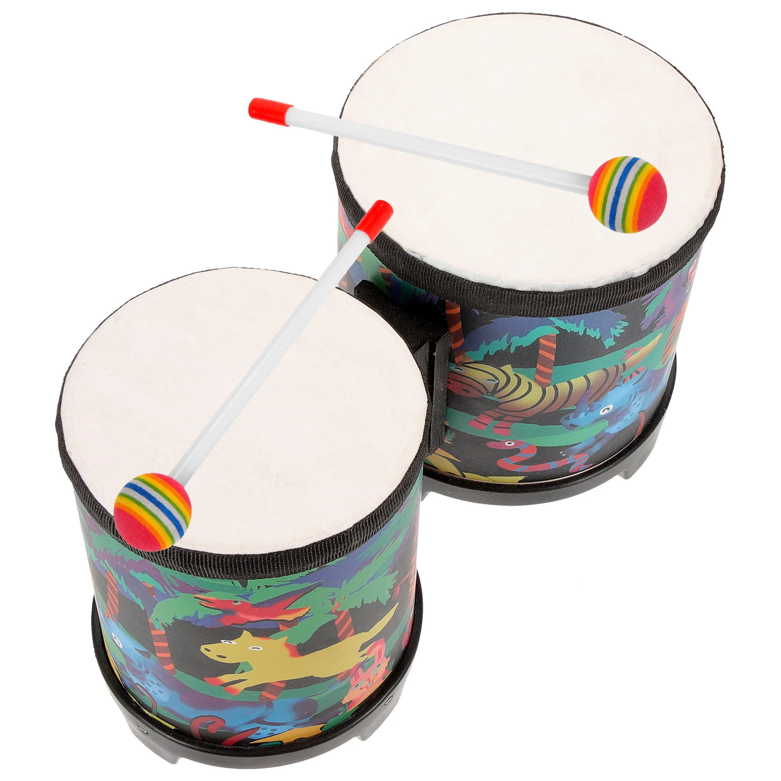 

Drums for Kids Ages 9-12 Conga Tambourine Bongos Percussion Instruments Plastic