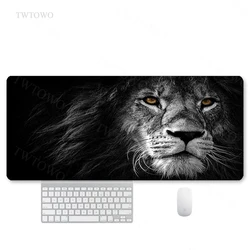 Animals Lion Tiger Horse Mouse Pad Gamer XL HD Large Home Custom Mousepad XXL Carpet Natural Rubber Laptop Desktop Mouse Pad