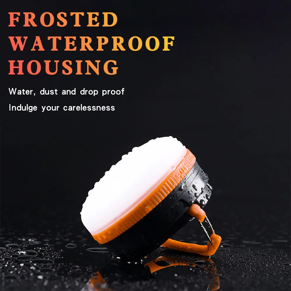 10 واط عالية الطاقة فانوس التخييم الخيام مصباح aaa طاقة البطارية المحمولة أضواء التخييم في الهواء الطلق المشي لمسافات طويلة ليلة مصباح معلق #4