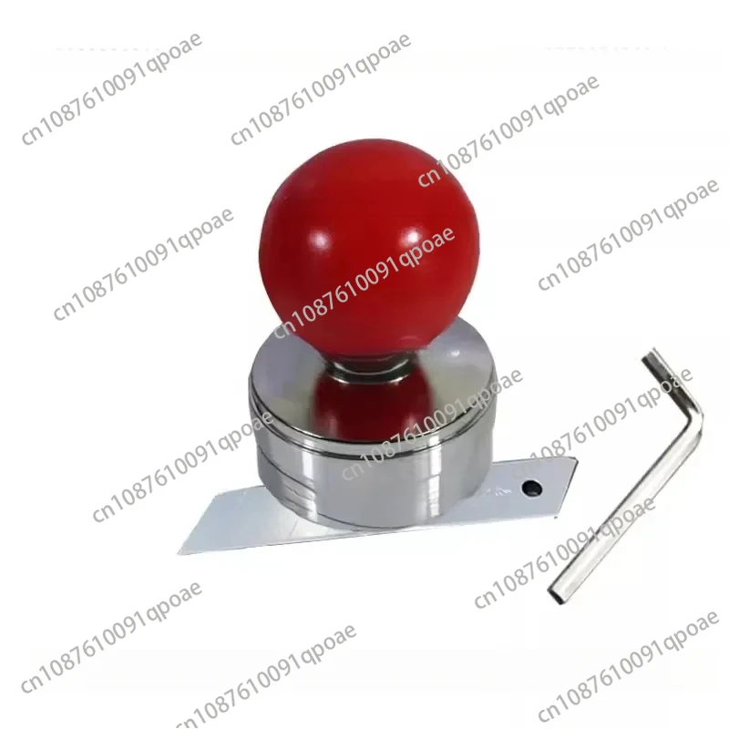 Manual Woodworking Trimmer Red Ball PVC Blister Film Scraping Bright Plated Youmu Veneer Knife Quick Trimming