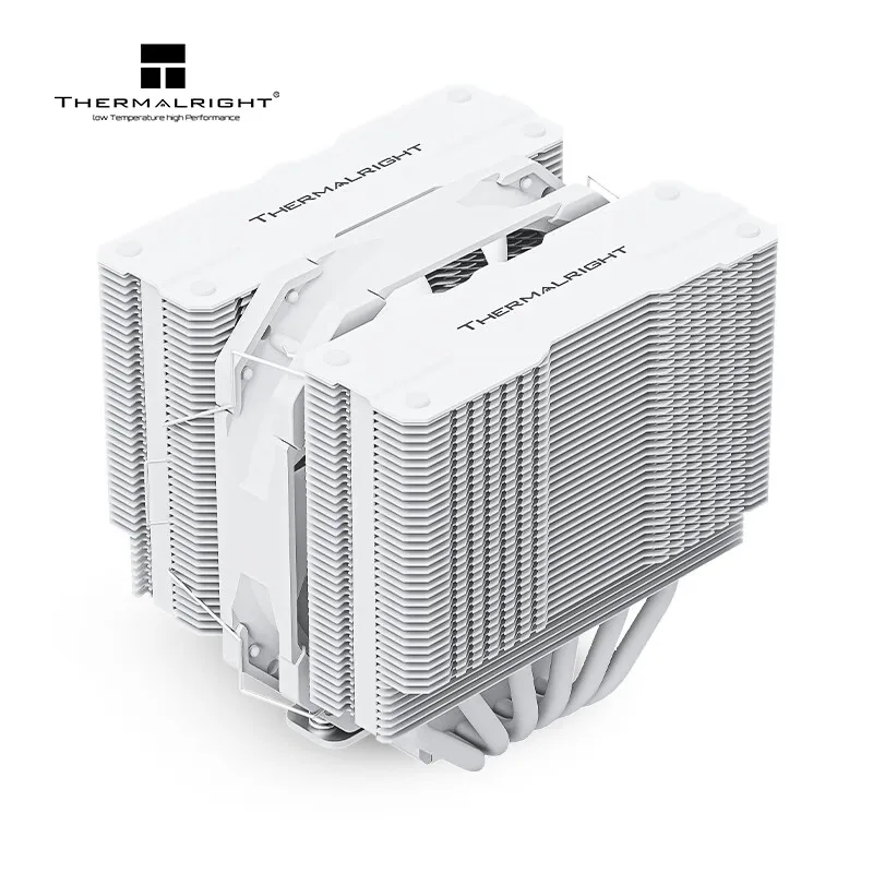 Imagem -01 - Thermalright-mini Radiador Branco sem Igual Assassin 120 Altura 135 mm Torres Gêmeas Tubos de Calor Refrigerado a ar Suporte Lga17xx Amd Am5