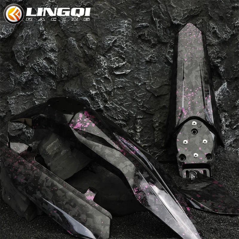 

LINGQI RACING Motorcycle Full Fairing Kits Plastic Body Cover Fender Number Plate For Talaria Sting MX3 X3 Concept Electric Bike