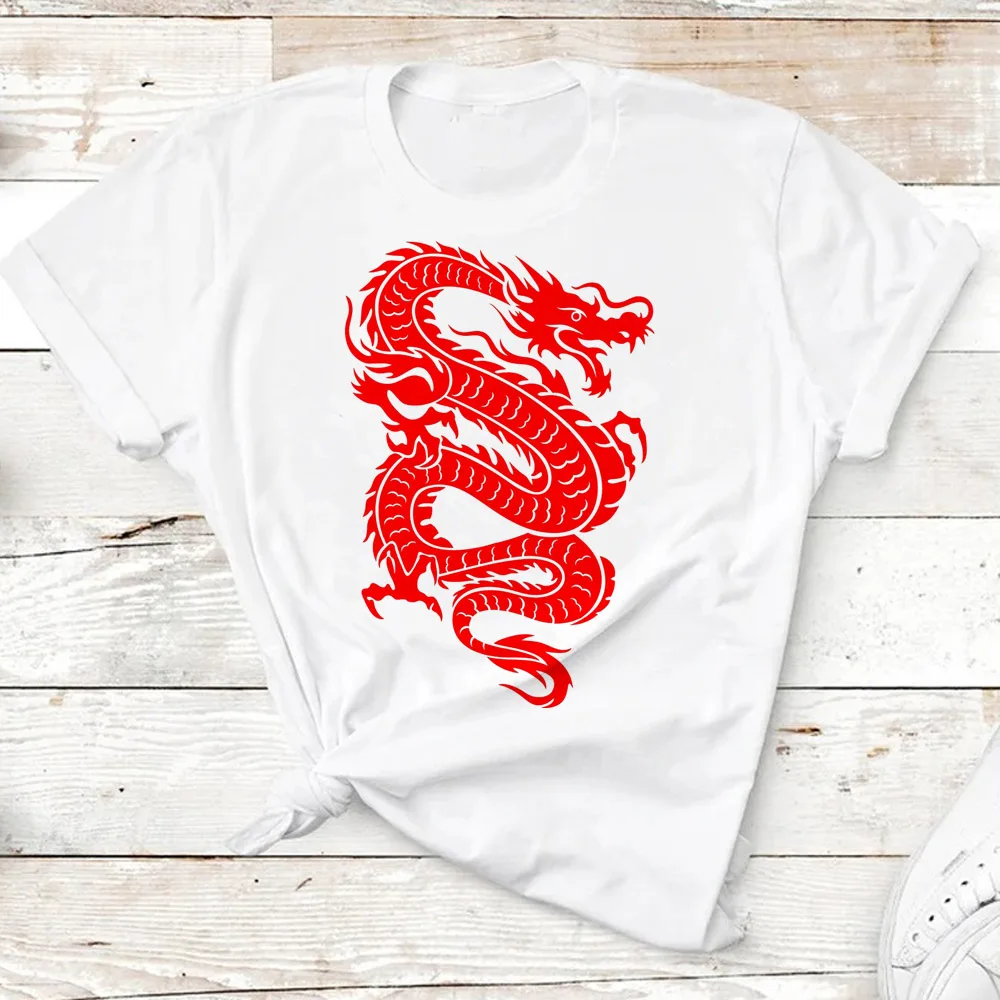 

Dragon t-shirts women graphic harajuku funny Tee female Japanese 2000s clothes