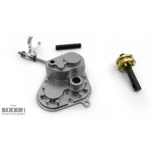 CAPO 2WD 4WD Metal Transfer Case Accessories for 1/6 RC Car DIY Model SIXER1 Samurai Crawler TH16509-SMT2