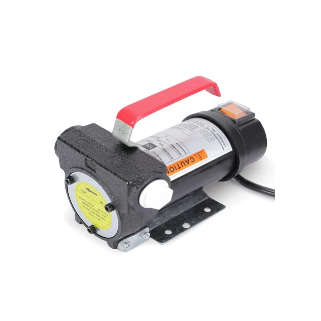 

Portable Compact 40LPM DC12V 24v Self-priming Electric Oil Pump with Hose Tail Connector