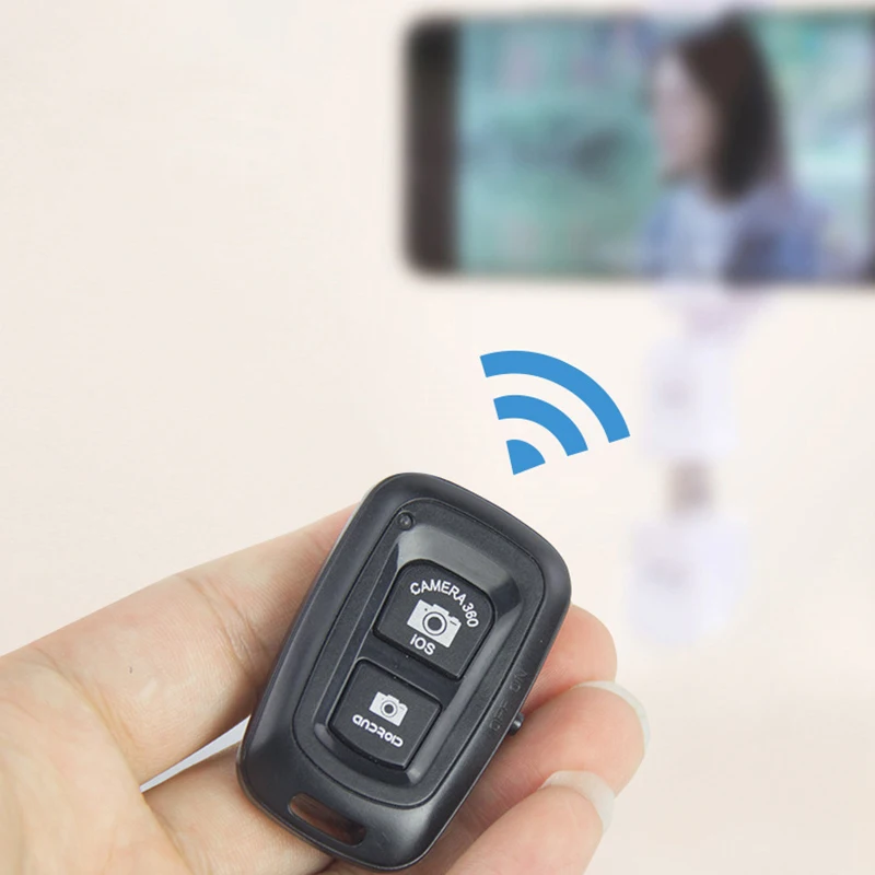 سماعة لاسلكية تعمل بالبلوتوث Selfie Kuaishou بث مباشر قصير قوس الفيديو اكسسوارات الكاميرا قطعة أثرية جهاز تحكم عن بعد للهاتف المحمول