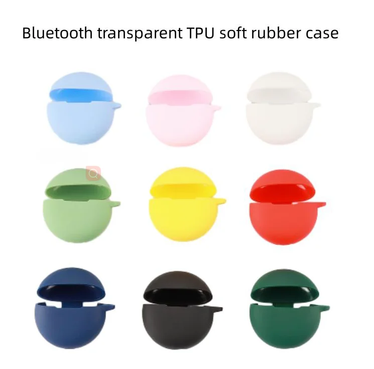 1pc Suitable For OPPO Enco Air 2i/BUDS 2 Headphone Case Solid Color Fashion TPU Soft Plastic Shell All-Inclusive Protective Case