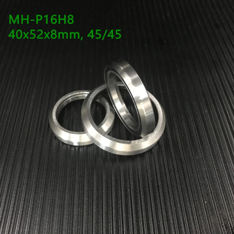 

Free Shipping 1-1/2" 1.5" 38.1mm Bicycle Headset Bearing Mh-p16h8 Acb4052h8 ( 40x52x8mm, 45/45) Repair Bearing
