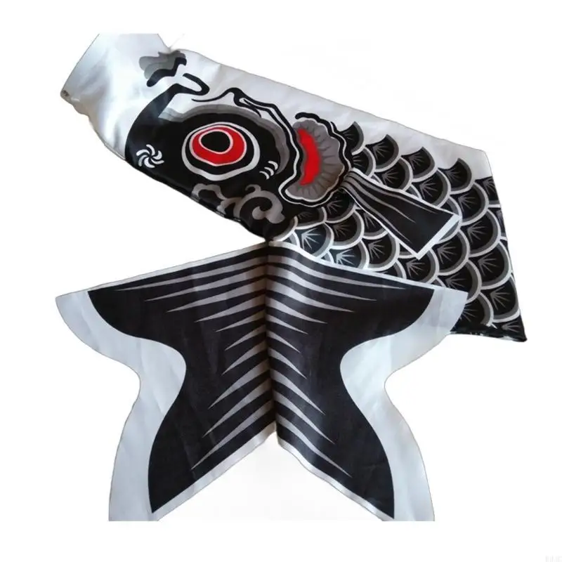 R9jc carpas windsocks tradicionales carpas japonesas streamers colgantes pescado bandera peces