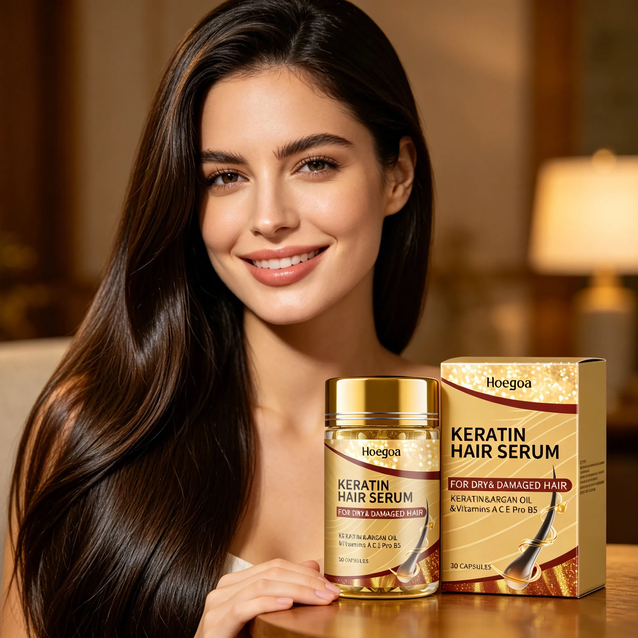 Moroccan Vitamin Essence Oil Hair Moisturize Nourishing Repair Damaged Improve Split Hair Relieve Dry Smooth Shiny Hair Care Oil