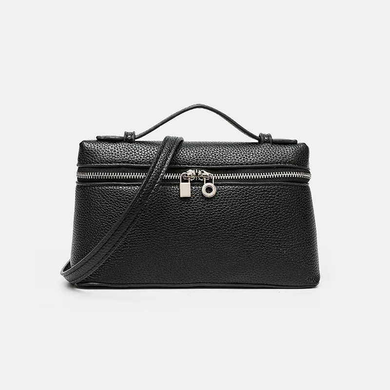 Новая женская сумка-бокс для обеда 2025 года, многосторонняя сумка через плечо, минималистичный кошелек с верхней ручкой, очень шикарный и практичный