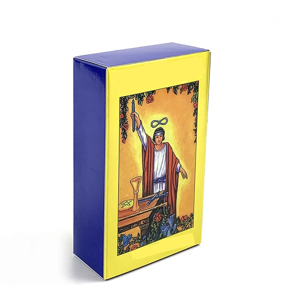 Hot-selling Tarot Cards Spanish English Version Board Game Divination Meditation Deck For Beginners,Halloween and Christmas Gift