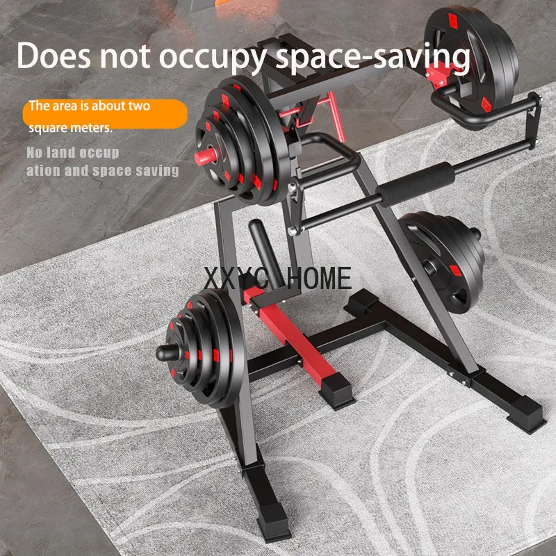 Huck squatting machine Horizontal push frame Weightlifting Strength Multi-function Trainer Fitness Equipment  Gym Home Exercise