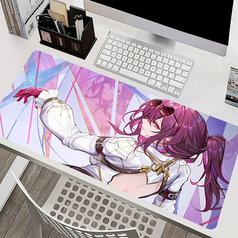 Cool Gaming Mouse Pad kawaii Desk Mat Rubber Keyboard Pad PC Computer Accessories Large Carpet
