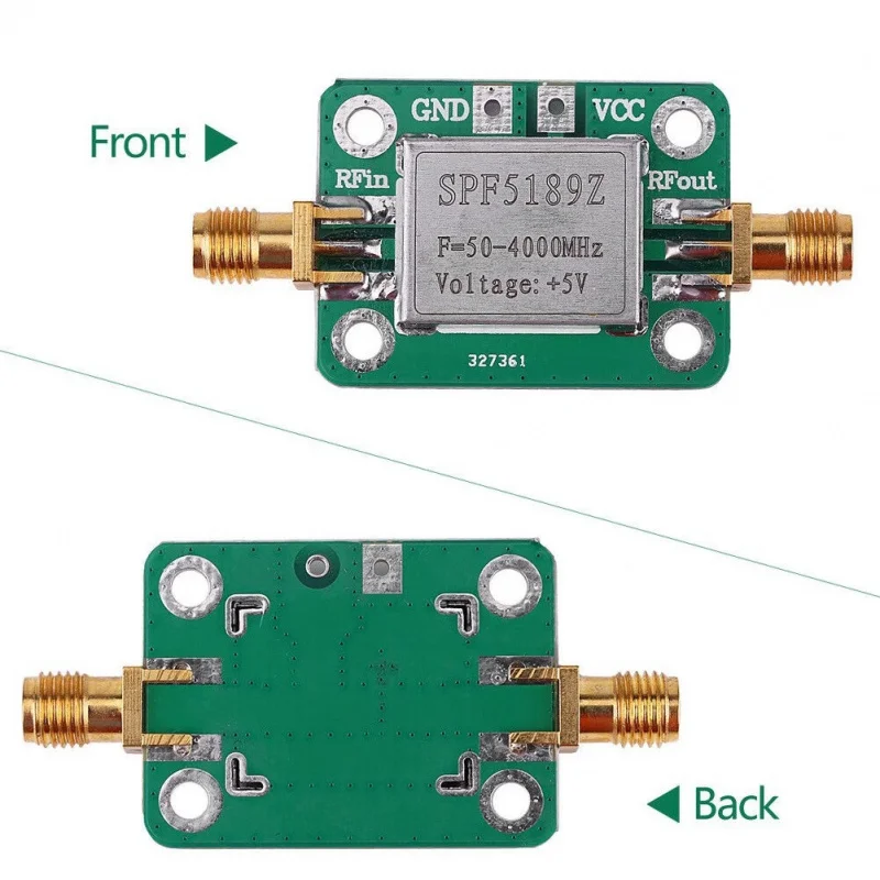 SPF5189 Rf Low-noise output Amplifier LNA 50-400MHz NF=0.6dB-With Shielding Shell